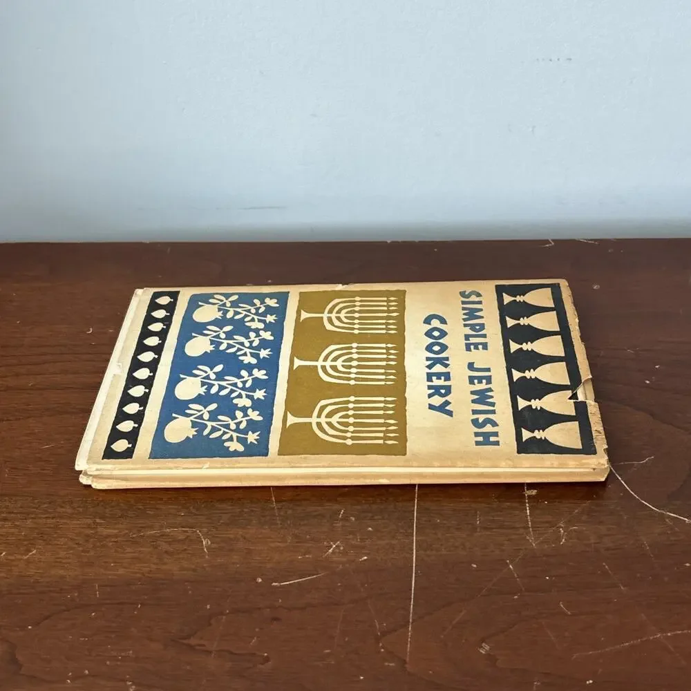 Peter Pauper Press Simple Jewish Cookery Cookbook 1962 Edna Beilenson HCDJ - Picture 3 of 10